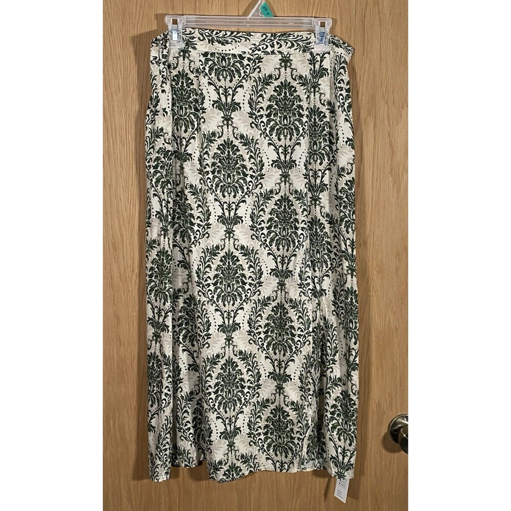 Cupshe Women’s Lg Boho Midi Skirt Beachy Resort Wear Tropical Indie Festival NWT